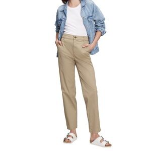 NWT GAP Women's High Rise Girlfriend Khaki Chino Pant